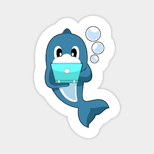 Dolphin Laptop Magnet