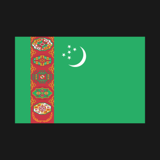 Turkmenistan Flag T-Shirt