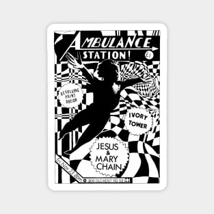 Jesus & Mary Chain / Vintage Flyer Magnet