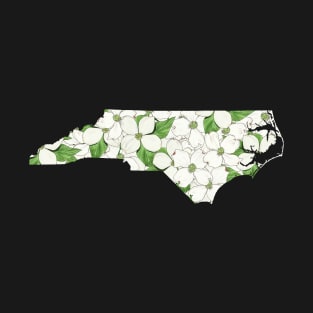 North Carolina in Flowers T-Shirt