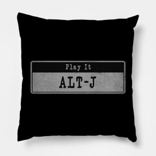 Alt-J // Vintage Fanart Pillow