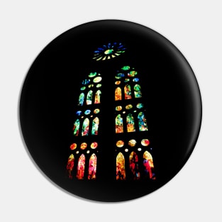 Cathedral Lights Pin