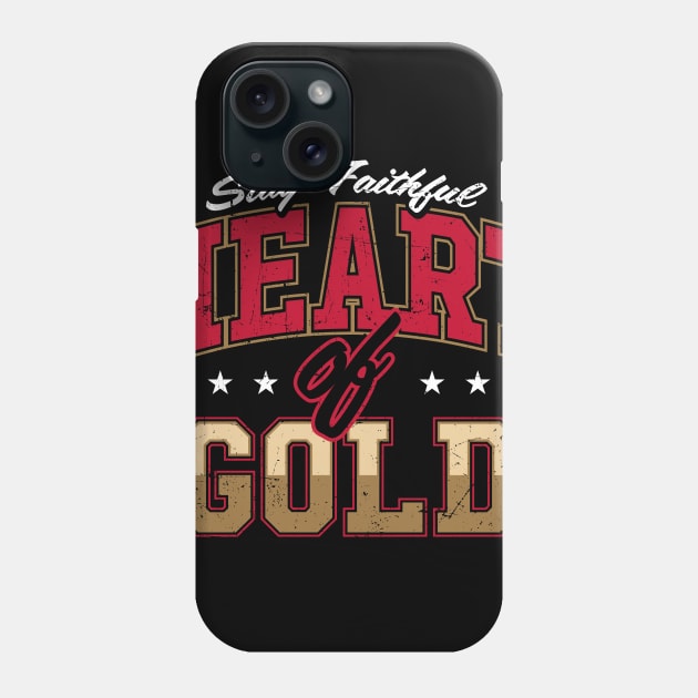 Heart of Gold Phone Case by KDNJ