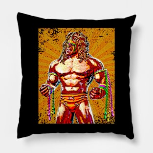 Ultimate Warrior // Retro Comics Style Pillow