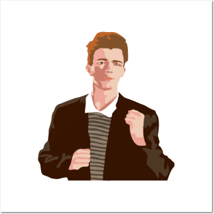 rickroll funny dQw4w9WgXcQ  Art Board Print for Sale by DragonJake