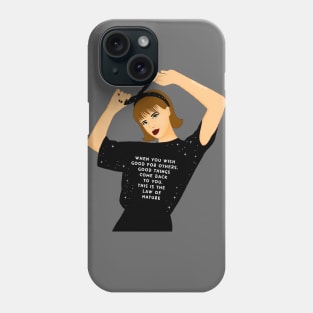 Wish good feminist Phone Case