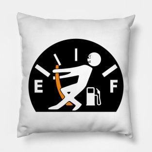 Gas Gauge Guy Pillow