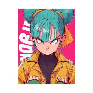 BULMA WANT'S TO BEAT EM UP | Dragonball Anime Manga | PROUD OTAKU T-Shirt