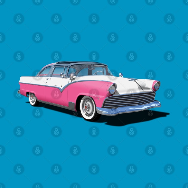 FORD Fairlane Crown Victoria Skyliner 1955 by TheStuffInBetween