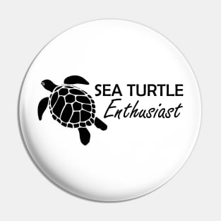 Sea Turtle Enthusiast Pin