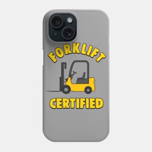 Forklift Memes: Forklift Operator Certification Meme Phone Case