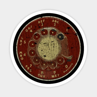 Rotary Dial 70s -VINTAGE RETRO STYLE Magnet