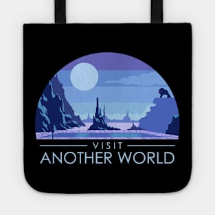 Visit Another World - Retro Video Game Tote