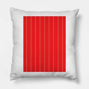 Nottingham Forrest Retro 1992 - 94 Red White Pinstripes Home Pillow