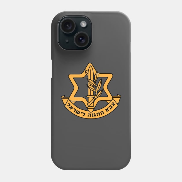 Israeli Defense Force Insignia - IDF Phone Case by EphemeraKiosk