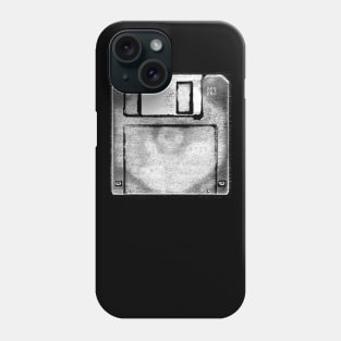 Floppy Disk, Posterized Phone Case