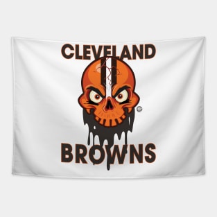 Cleveland Browns SkullyDawg Tapestry