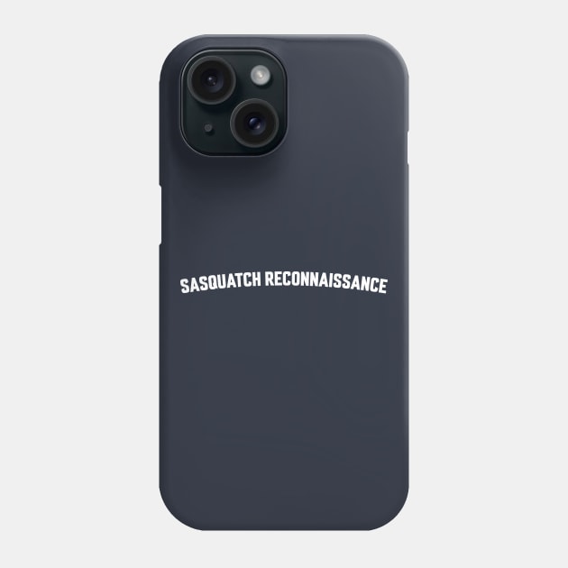 SASQUATCH RECON Phone Case by LOS ALAMOS PROJECT T