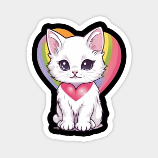 I'm Here For You Kitten Magnet
