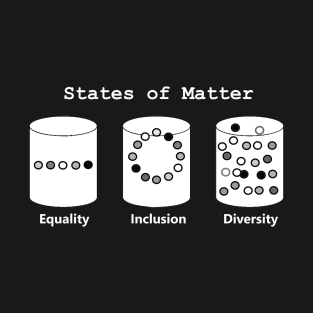 Science States Of Matter - Equality Diversity Inclusion T-Shirt