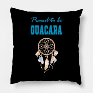 Native American Guaycura Dreamcatcher 50 Pillow