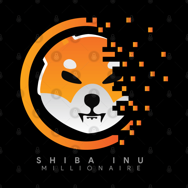 Shiba Inu - Crypto Token Coin - $SHIB - Digital Matrix - Millionaire by EverGreene