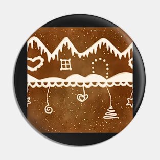 Gingerbread street Pin