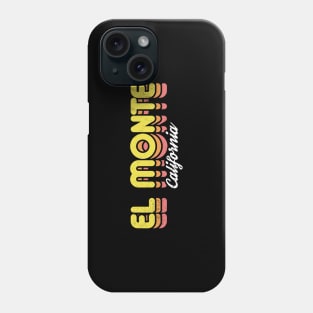 Retro El Monte California Phone Case