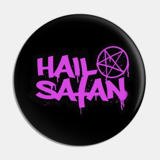 Hail Satan Pin