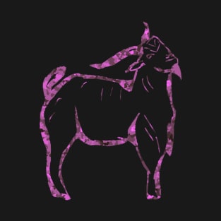 Pink Camo Goat T-Shirt