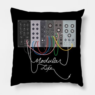 Modular Synth Eurorack Synthesizer Pillow