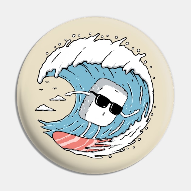 Chilling Sushi Vibes Pin by LukmannHak