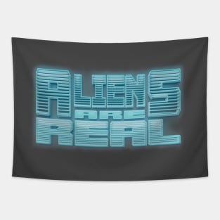 ALIENS ARE REAL #1 Tapestry