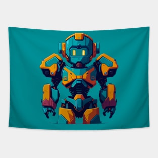 Cute Robot Tapestry