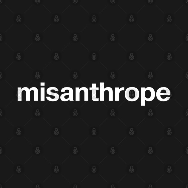 misanthrope by TheBestWords