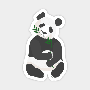 Happy Munchy Panda Magnet