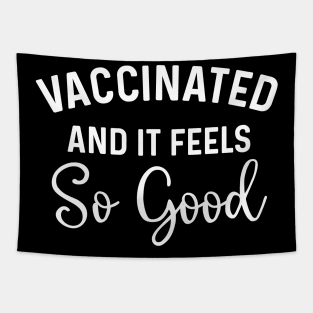 Vaccinated And It Feels So Good! Coronavirus Tapestry
