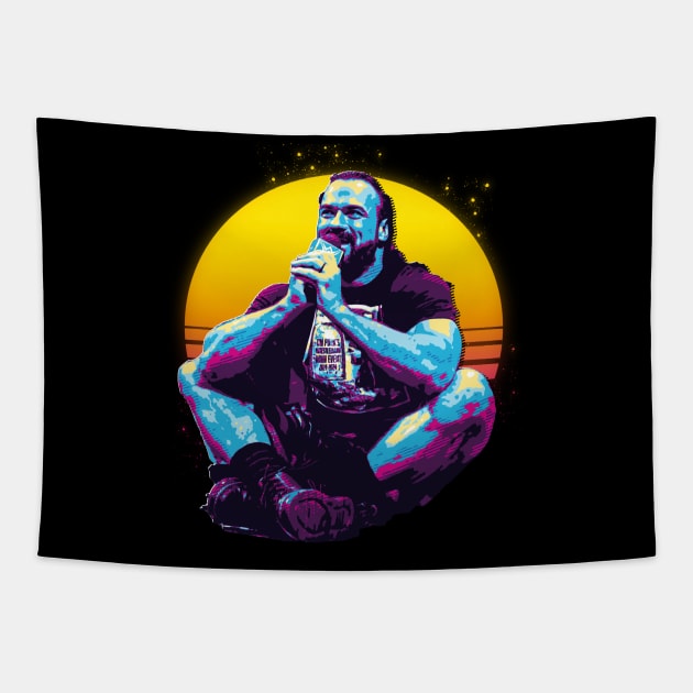 Funny Drew McIntyre WWE Tapestry by Suga Collection