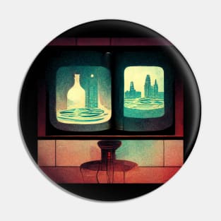 Liquid Modernity Pin