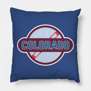 Colorado Avalanche Hockey Pillow