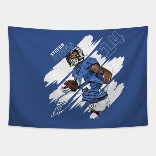 Stefon Diggs Buffalo Stripes Tapestry