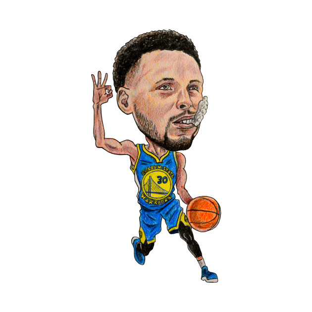 Steph Caricature - Stephen Curry - Tank Top | TeePublic