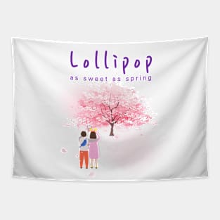 lollipop, as sweet as spring Tapestry