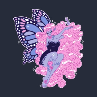 Blue Monarch Fairy T-Shirt