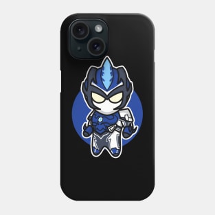 Ultraman Blu Chibi Style Kawaii Phone Case