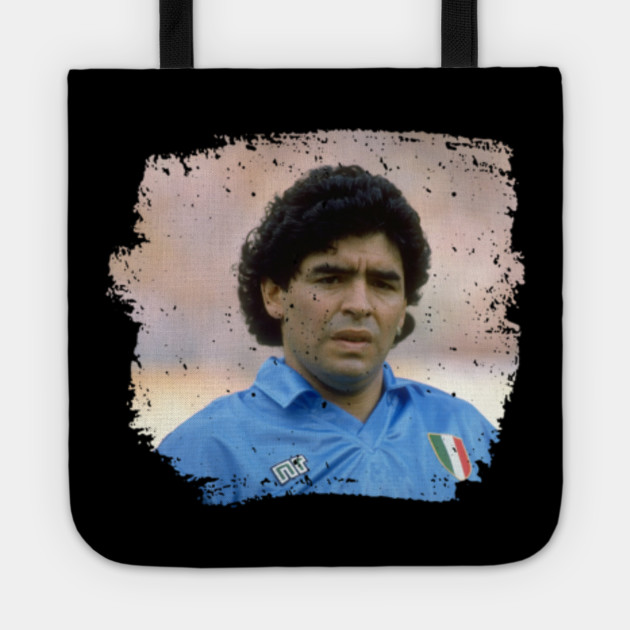 Diego Armando Maradona Napoli Barcelona Sevilla Boca Juniors - Diego Armando Maradona - Tote Bag ...