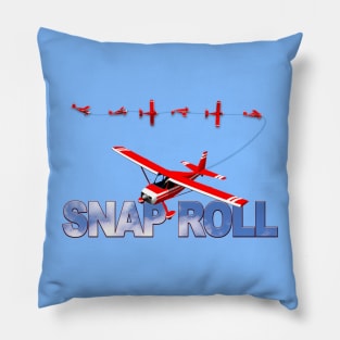 Aerobatic Flying Snap Roll Pillow