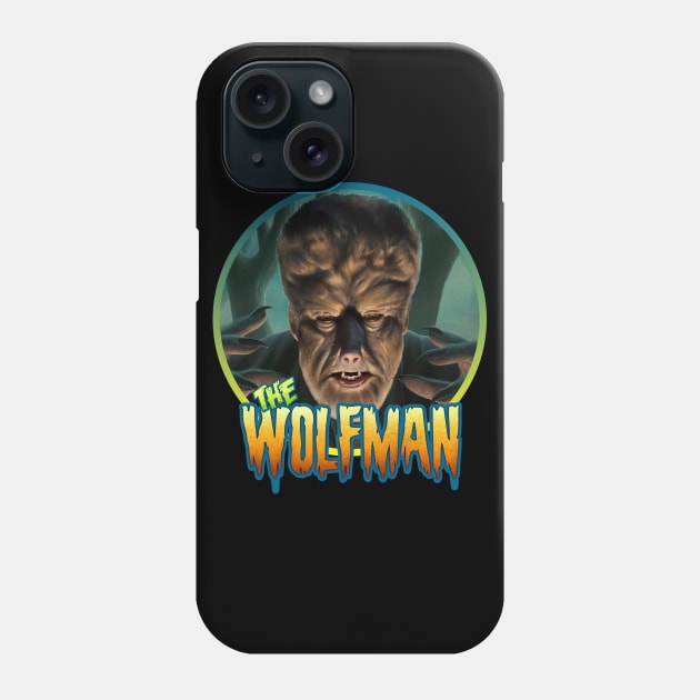 The Wolf Man Phone Case by Rosado