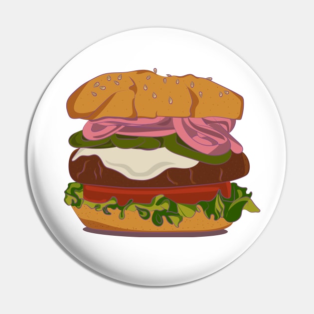 Hamburguesa con queso Pin by LupeArt