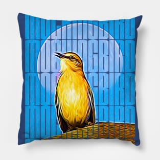 Mockingbird Moon Pillow